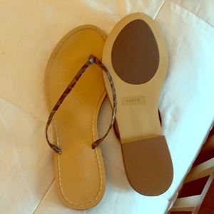 J.Crew flat sandals